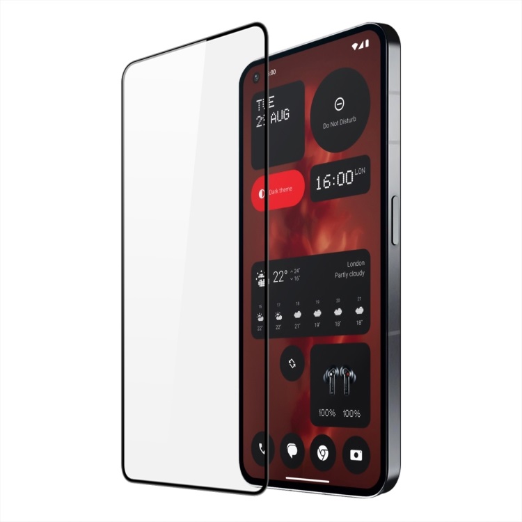 DUX 3D Edzett védőüveg a Nothing Phone 2a / (2a) Plus-hoz akciós termékkép 1