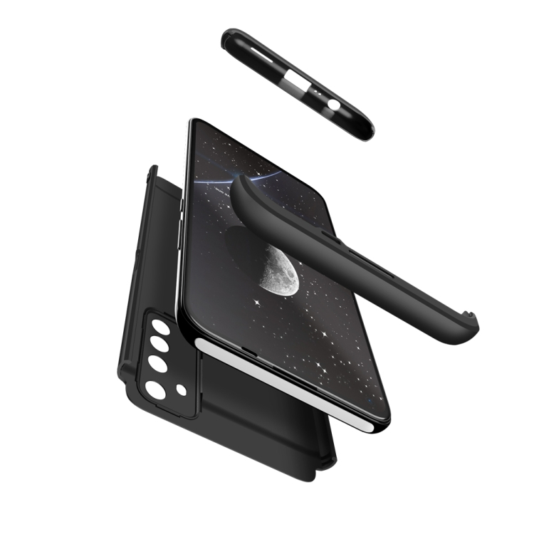360° Realme 6 fekete védőburkolat termék 2. képe