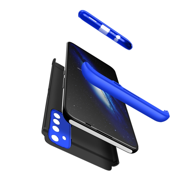 360° védőburkolat Realme 6 fekete - kék termék 2. képe