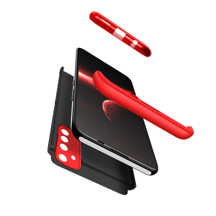 360° védőburkolat Realme 6 fekete-piros termék 2. képe