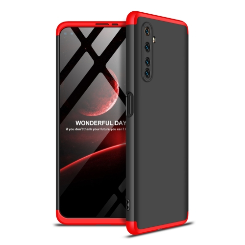 360° védőburkolat Realme 6 Pro fekete-piros akciós termékkép 1