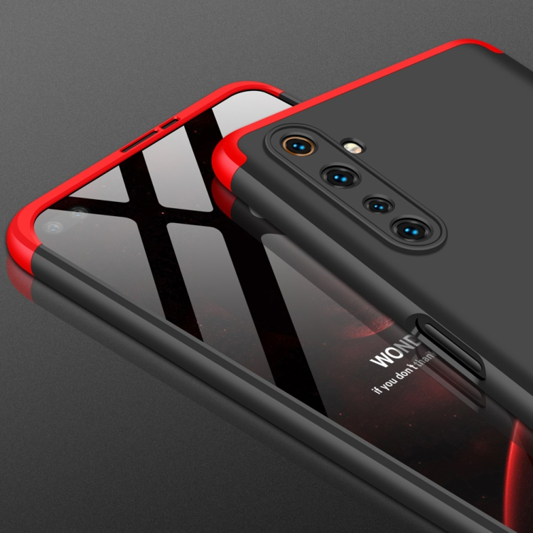 360° védőburkolat Realme 6 Pro fekete-piros termék 2. képe