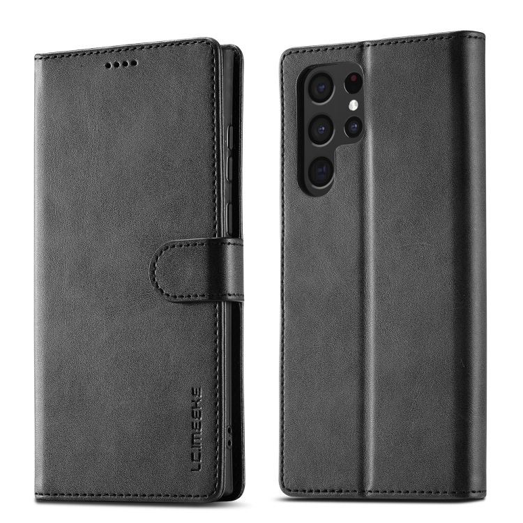 IMEEKE Wallet tok Samsung Galaxy S24 Ultra 5G fekete akciós termékkép 1