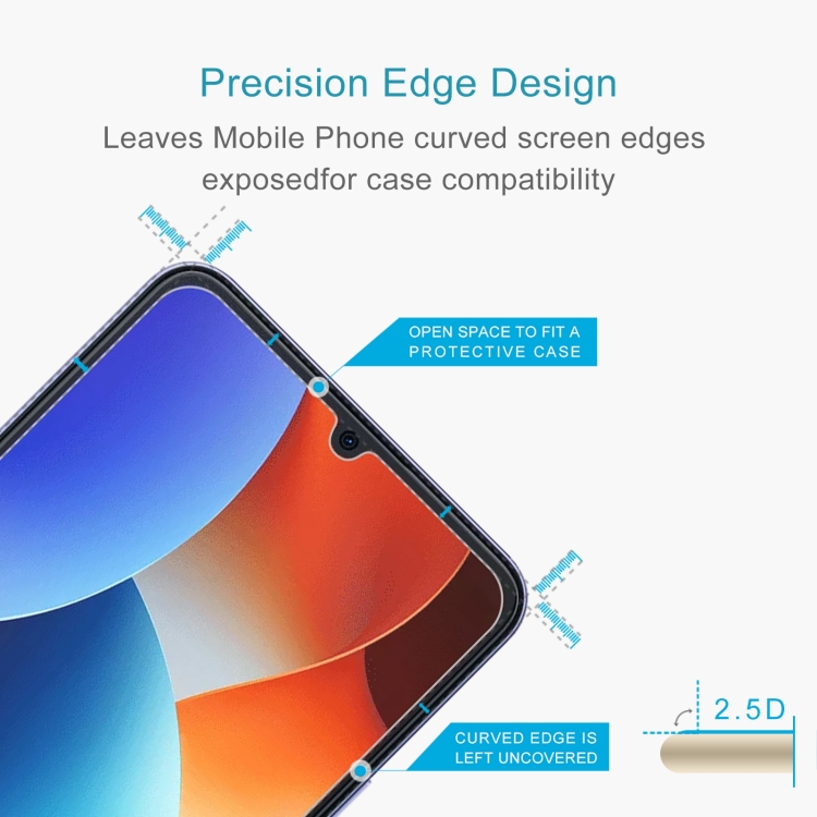 Védőüveg Blackview-hoz Szín 8 termék 2. képe