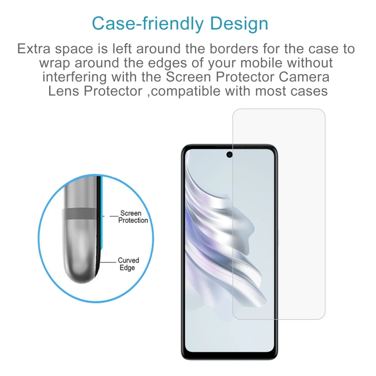 Tecno Spark 20 Pro 5G védőüveg termék 2. képe