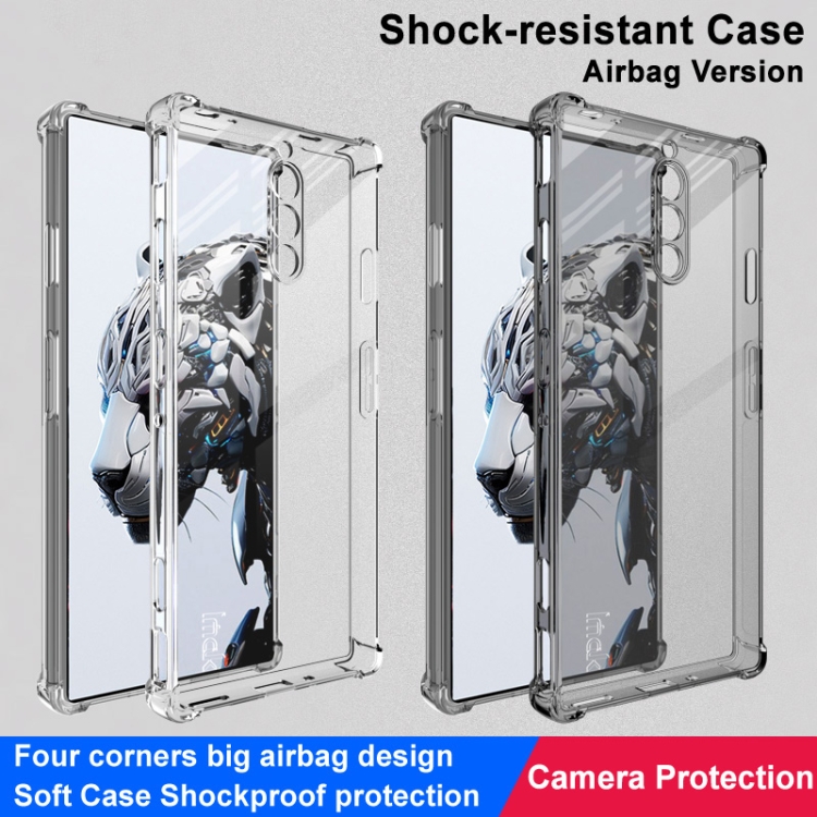 IMAK Védő szilikon borítás Nubia Redmagic 8S Pro 5G átlátszó termék 2. képe