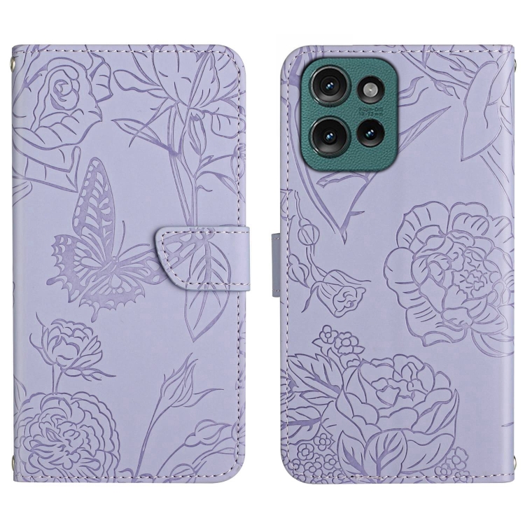 ART BLOSSOM pénztárca tok Motorola Moto G15 / Moto G15 Power purple készülékhez termék 2. képe