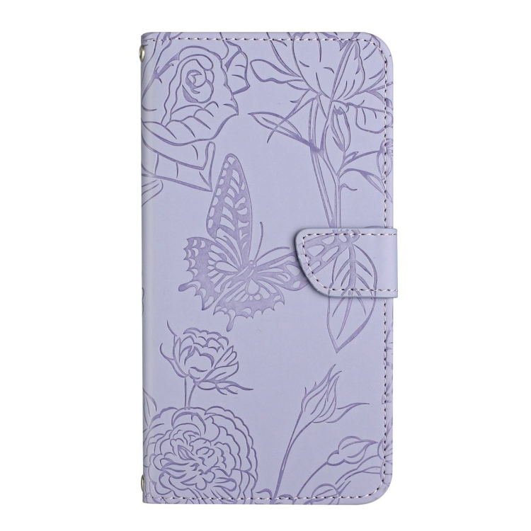ART BLOSSOM pénztárca tok Motorola Moto G15 / Moto G15 Power purple készülékhez akciós termékkép 1