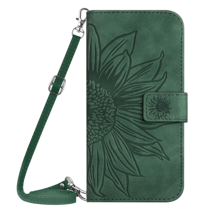 ART SUNFLOWER Pénztárca tok zsinórral Motorola Moto-hoz G85 5G zöld akciós termékkép 1