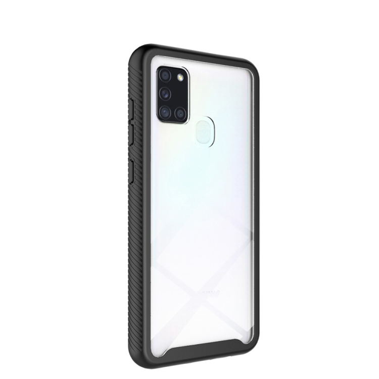 DUAL strapabíró burkolat Samsung Galaxy A21s fekete termék 2. képe