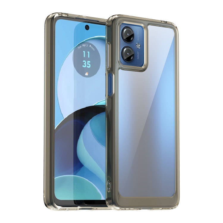 CRYSTAL Motorola Moto G14 szürke védőburkolat akciós termékkép 1