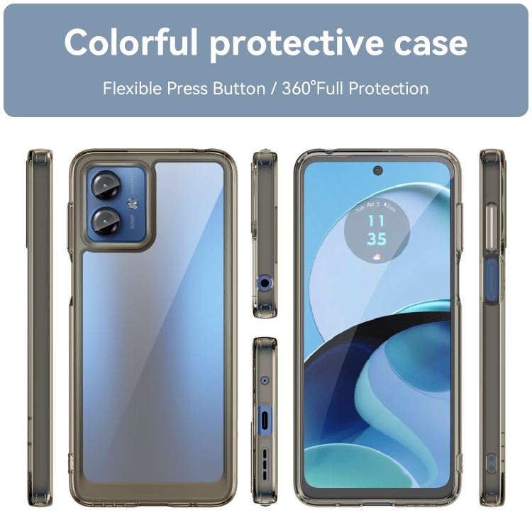 CRYSTAL Motorola Moto G14 szürke védőburkolat termék 2. képe