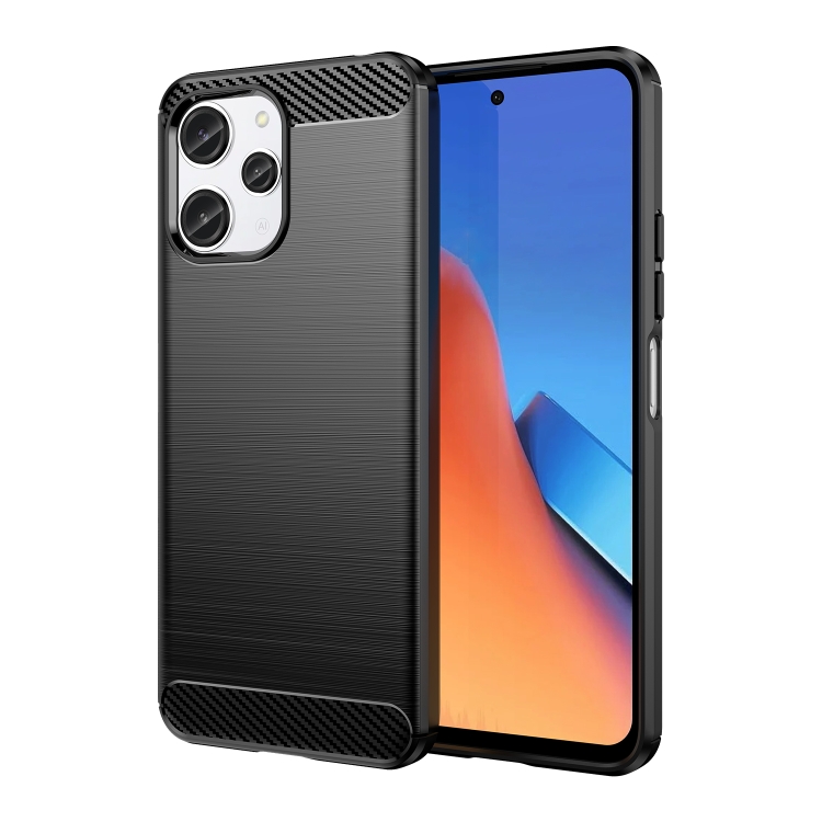 FLEXI TPU Védőburkolat Xiaomi Redmi 12 5G fekete akciós termékkép 1