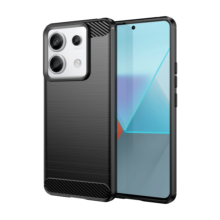 FLEXI TPU Védőburkolat Xiaomi Redmi Note 13 Pro 5G / Xiaomi Poco X6 5G fekete akciós termékkép 1