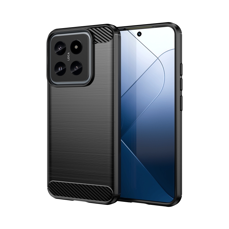 FLEXI TPU védőburkolat Xiaomi 14 fekete akciós termékkép 1