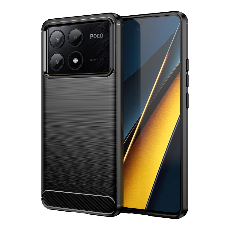 FLEXI TPU Védőburkolat Xiaomi Poco X6 Pro 5G fekete akciós termékkép 1