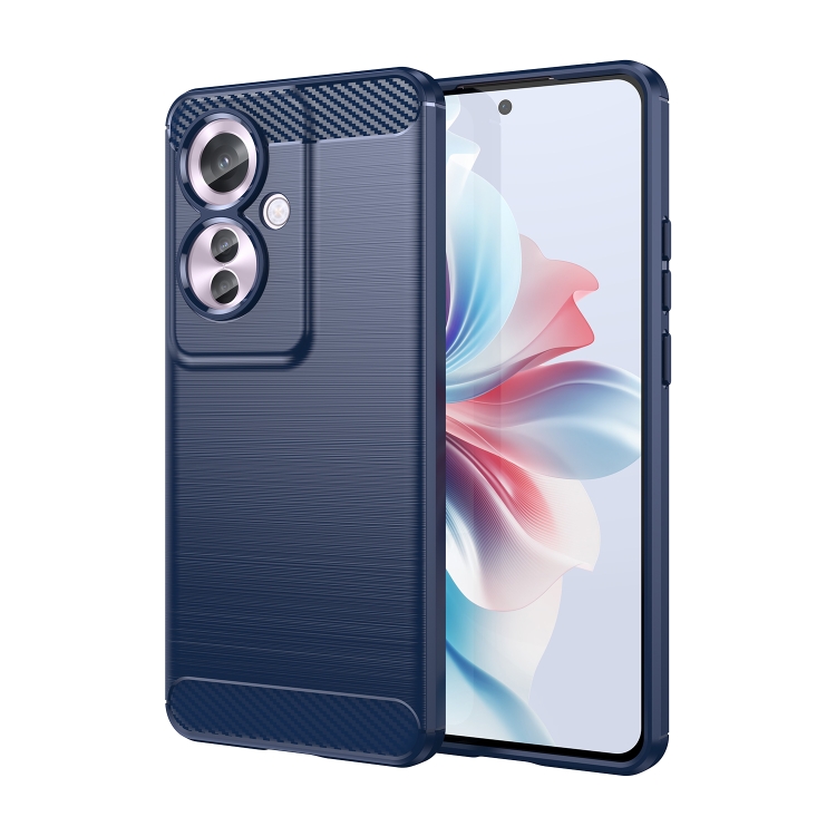 FLEXI TPU Védőburkolat Oppo Reno11 F 5G kék akciós termékkép 1