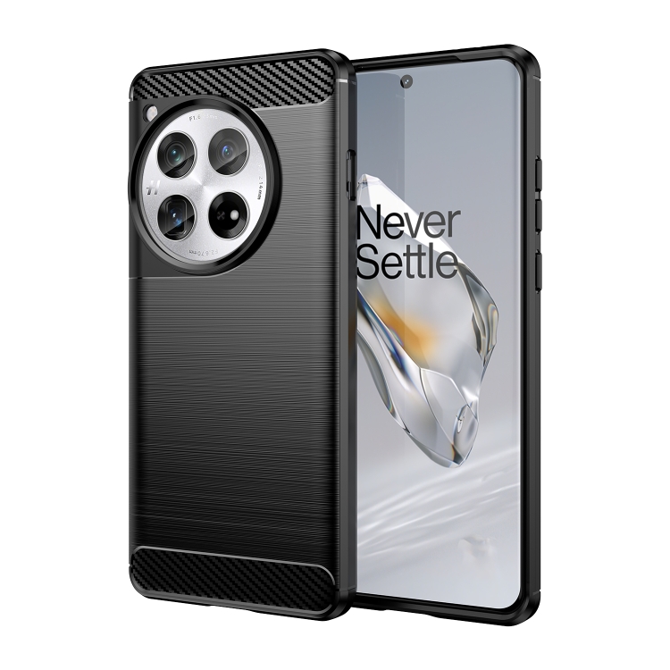 FLEXI TPU Védőburkolat One Plus 12 fekete akciós termékkép 1