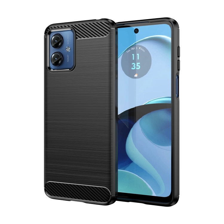FLEXI TPU burkolat Motorola Moto G14 fekete akciós termékkép 1