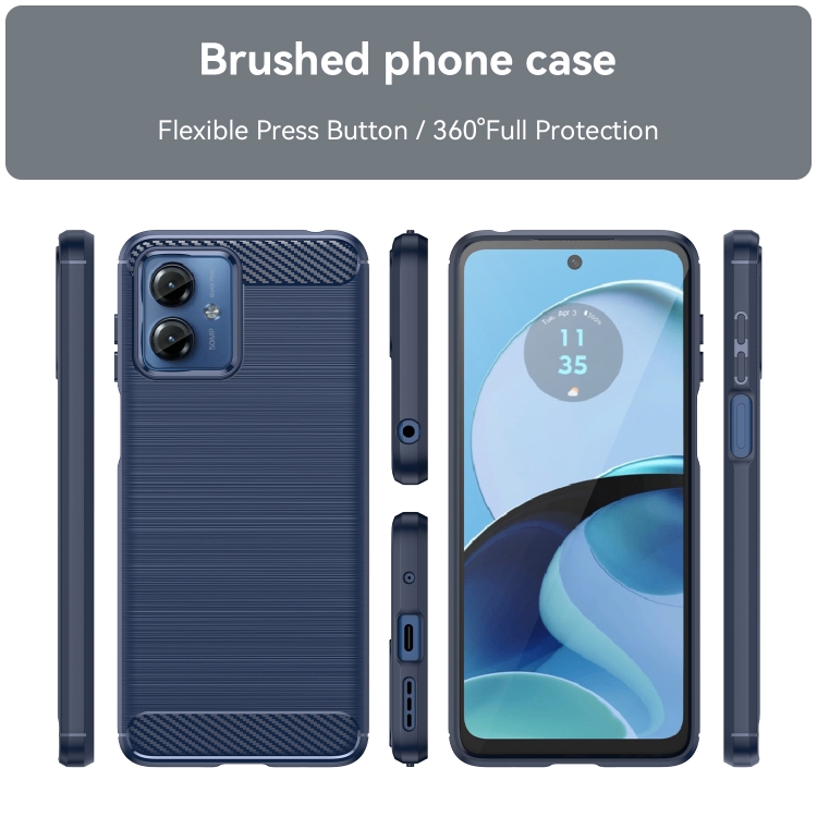 FLEXI TPU burkolat Motorola Moto G14 kék termék 2. képe