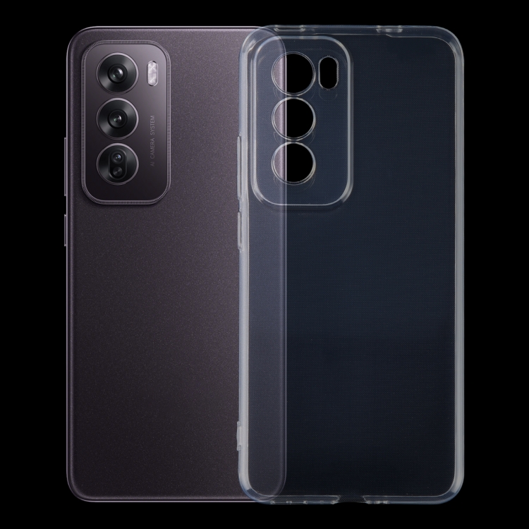 TPU Védőburkolat Oppo Reno12-hez 5G átlátszó akciós termékkép 1