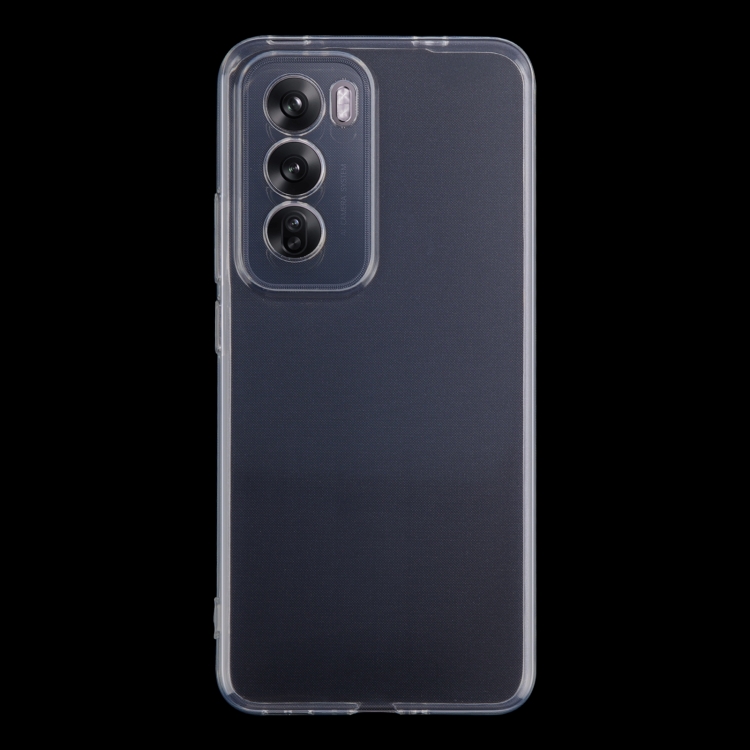 TPU Védőburkolat Oppo Reno12-hez 5G átlátszó termék 2. képe