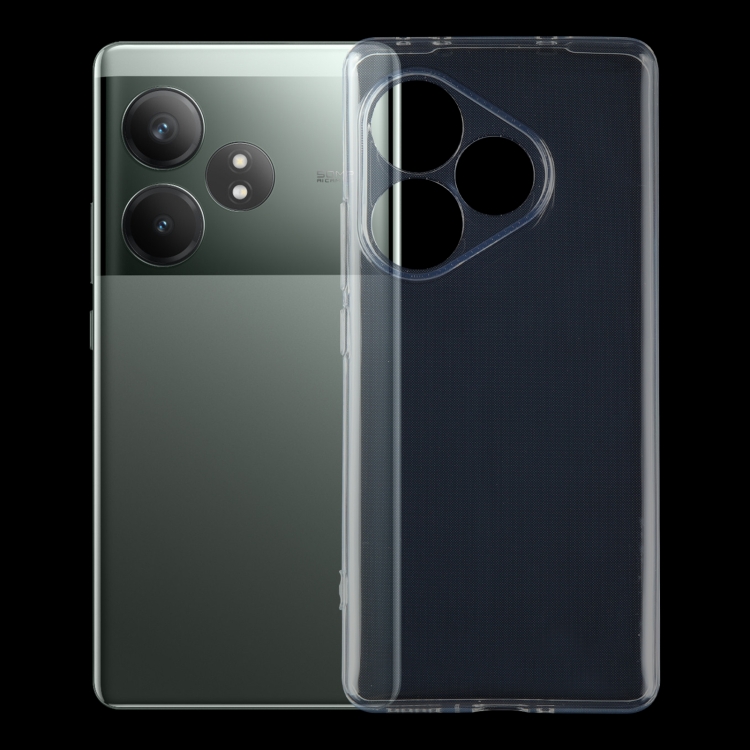TPU Védőburkolat a Realme GT 6 / Realme GT 6T számára átlátszó akciós termékkép 1