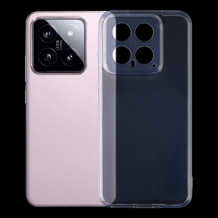 TPU szilikon borítás Xiaomi 14 átlátszóhoz akciós termékkép 1