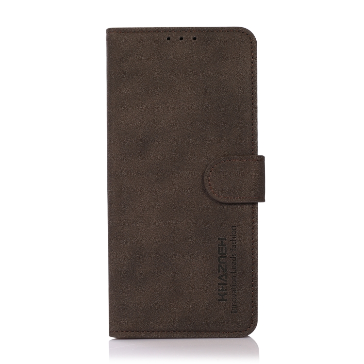 KHAZNEH MATTE Flip tok Motorola Edge 50 Ultra barna akciós termékkép 1
