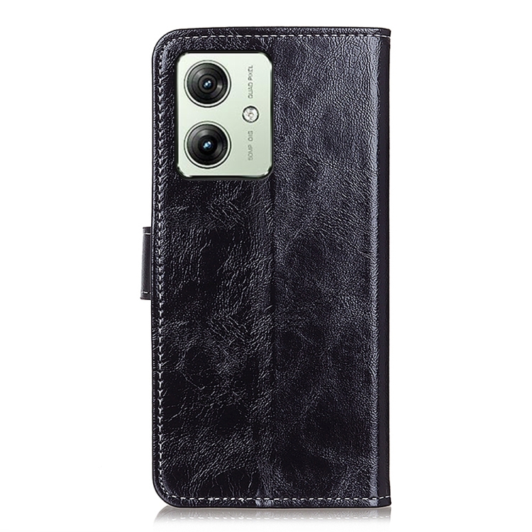 RETRO pénztárca tok Motorola Moto G54 5G / G54 5G Power Edition fekete termék 2. képe
