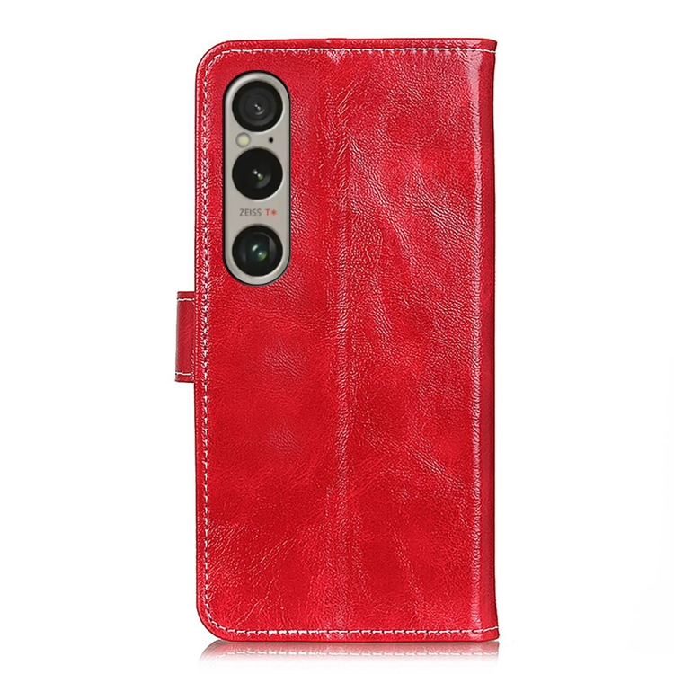 RETRO Pénztárca tok Sony Xperia 1 VI piros termék 2. képe