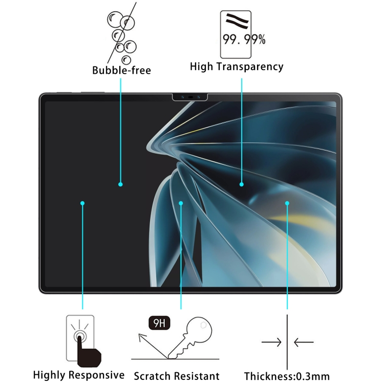 Edzett üveg a Nubia Pad 3D tablethez termék 2. képe