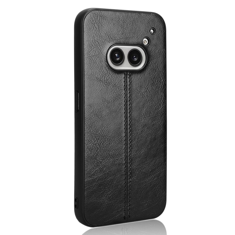 LEATHER Védőburkolat Nothing Phone 2a / (2a) Plus fekete akciós termékkép 1