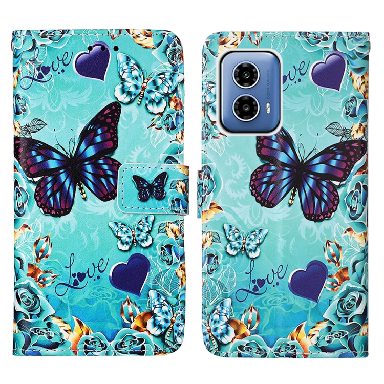 ART pénztárcavédő Motorola Moto G34 5G BUTTERFLY telefonhoz akciós termékkép 1