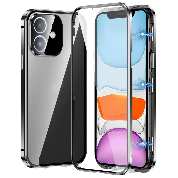 Mágneses borító 360 Apple iPhone 11-hez fekete akciós termékkép 1