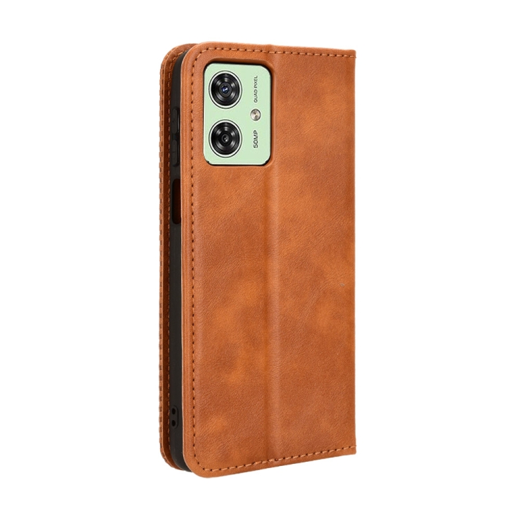 BUSINESS Motorola Moto G54 5G / G54 5G Power Edition pénztárca borító barna termék 2. képe