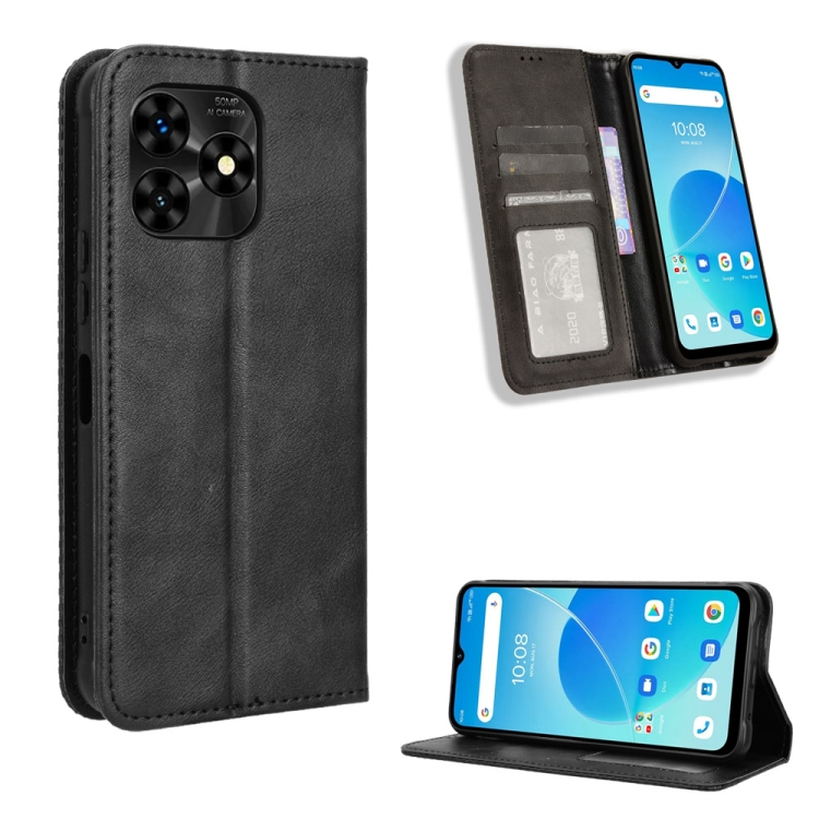 BUSINESS Pénztárca tok Umidigi G5 mecha fekete termék 2. képe