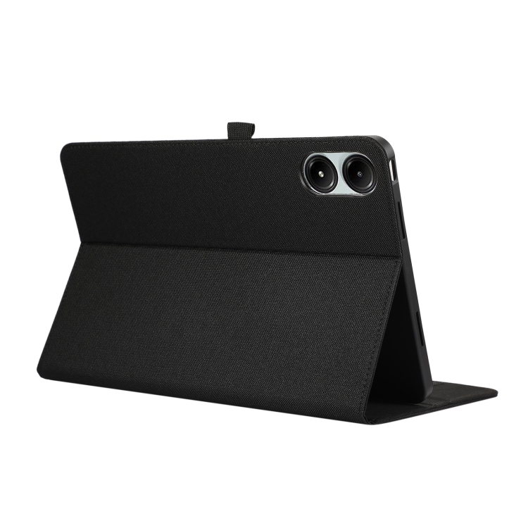 FABRIC Csuklós burkolat a Xiaomi Redmi Pad Pro-hoz / Pad-hoz 5G-hoz fekete termék 2. képe