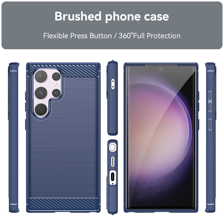 FLEXI TPU Védőburkolat Samsung Galaxy S24 Ultra 5G kék termék 2. képe
