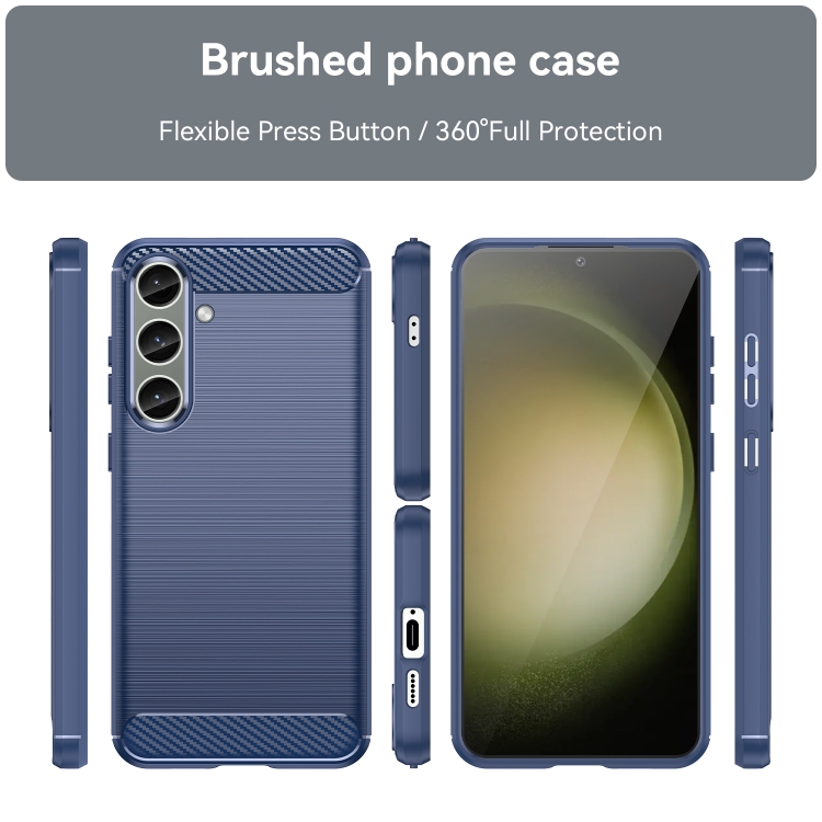 FLEXI TPU Védőburkolat Samsung Galaxy S24 Plus 5G kék termék 2. képe