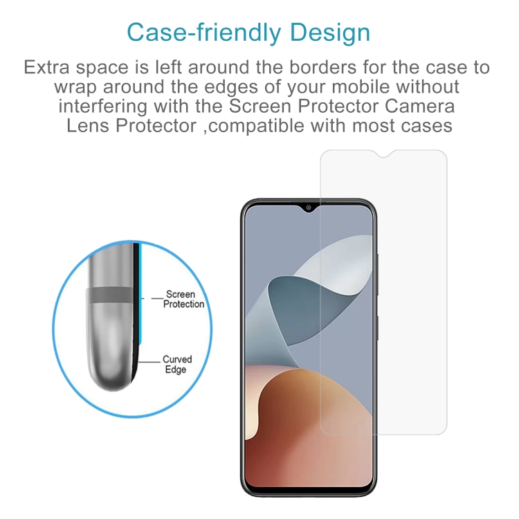 ZTE Blade A73 védőüveg termék 2. képe