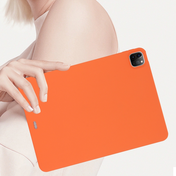 RUBBER Védőburkolat a Apple iPad Pro 13 2024 narancshoz termék 2. képe