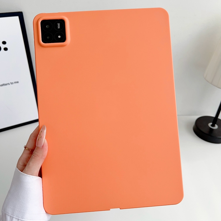 RUBBER Védőburkolat a Xiaomi Pad 6s Pro narancshoz akciós termékkép 1