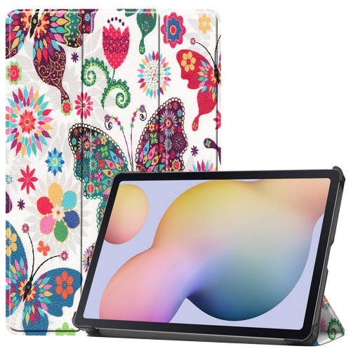 ART Zaklápací obal Samsung Galaxy Tab S8 / Tab S7 SZÍNES BUTTERFLY akciós termékkép 1