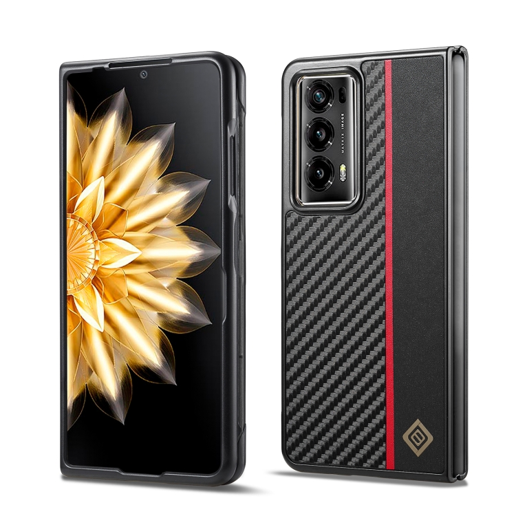 IMEEKE CARBON Flip tok Honor Magic V2 fekete akciós termékkép 1