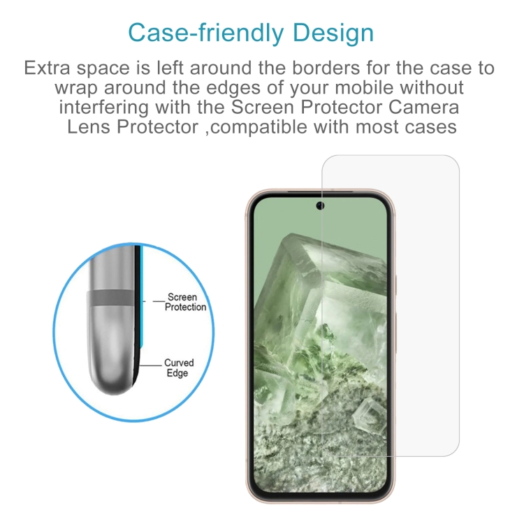 Védőüveg Google Pixel 8a telefonhoz termék 2. képe
