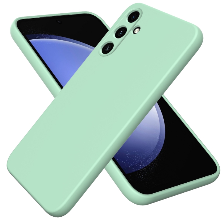 RUBBER Védőburkolat Samsung Galaxy A35 5G zöld akciós termékkép 1