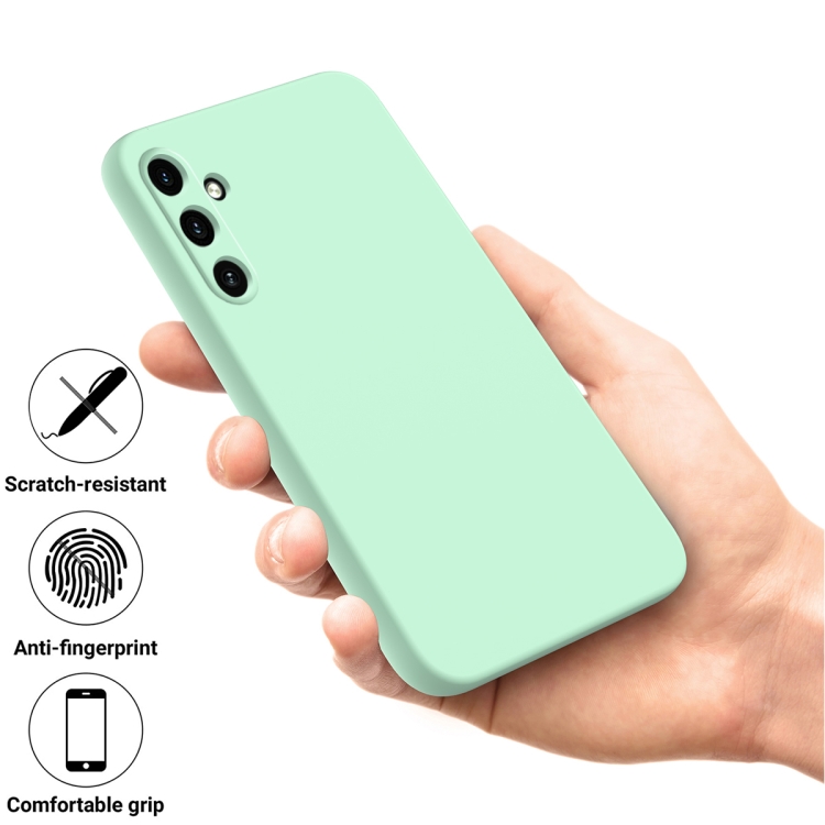 RUBBER Védőburkolat Samsung Galaxy A35 5G zöld termék 2. képe