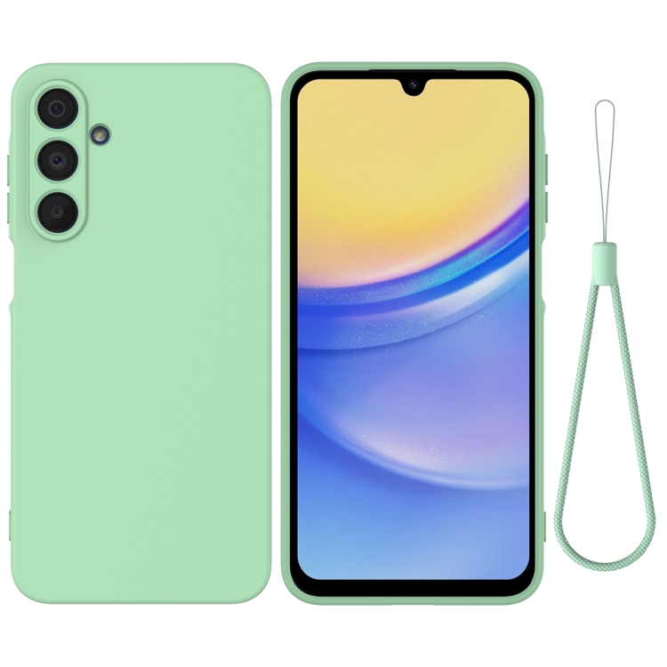 RUBBER Védőtok Samsung-hoz Galaxy A16 / A16 5G zöld akciós termékkép 1
