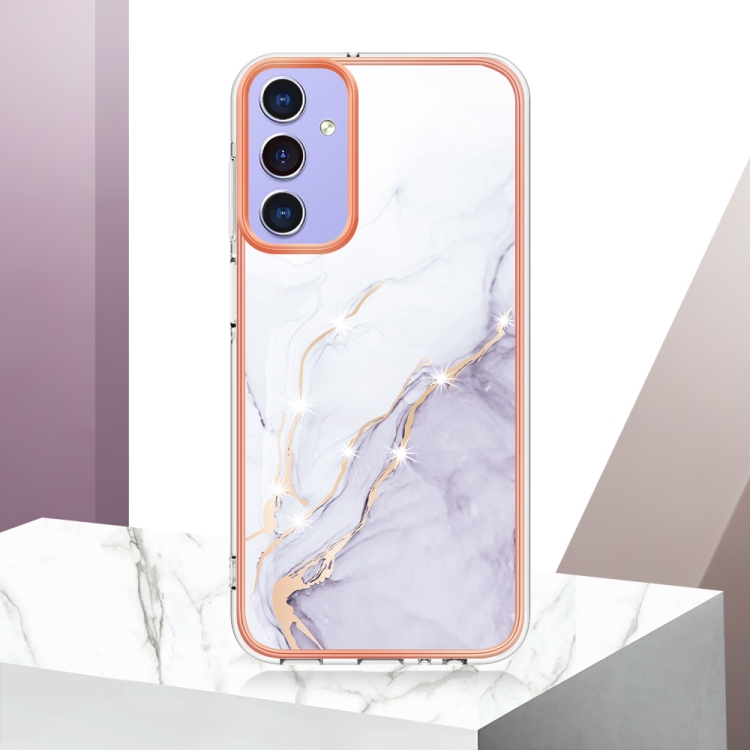 IMD MARBLE Védőburkolat Samsung Galaxy A15 / A15 5G WHITE telefonhoz termék 2. képe
